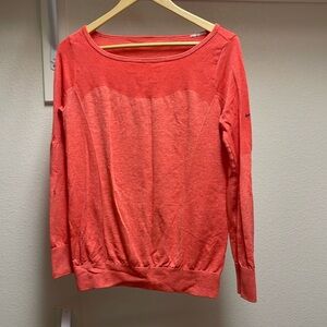 Wide neck Nike DriFit long sleeve